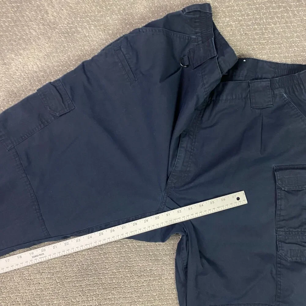 5.11 Tactical Taclite Pro Pants Men's 44 x 32 Measures 42.5 x 30.5 Blue Cargo - Picture 13 of 14